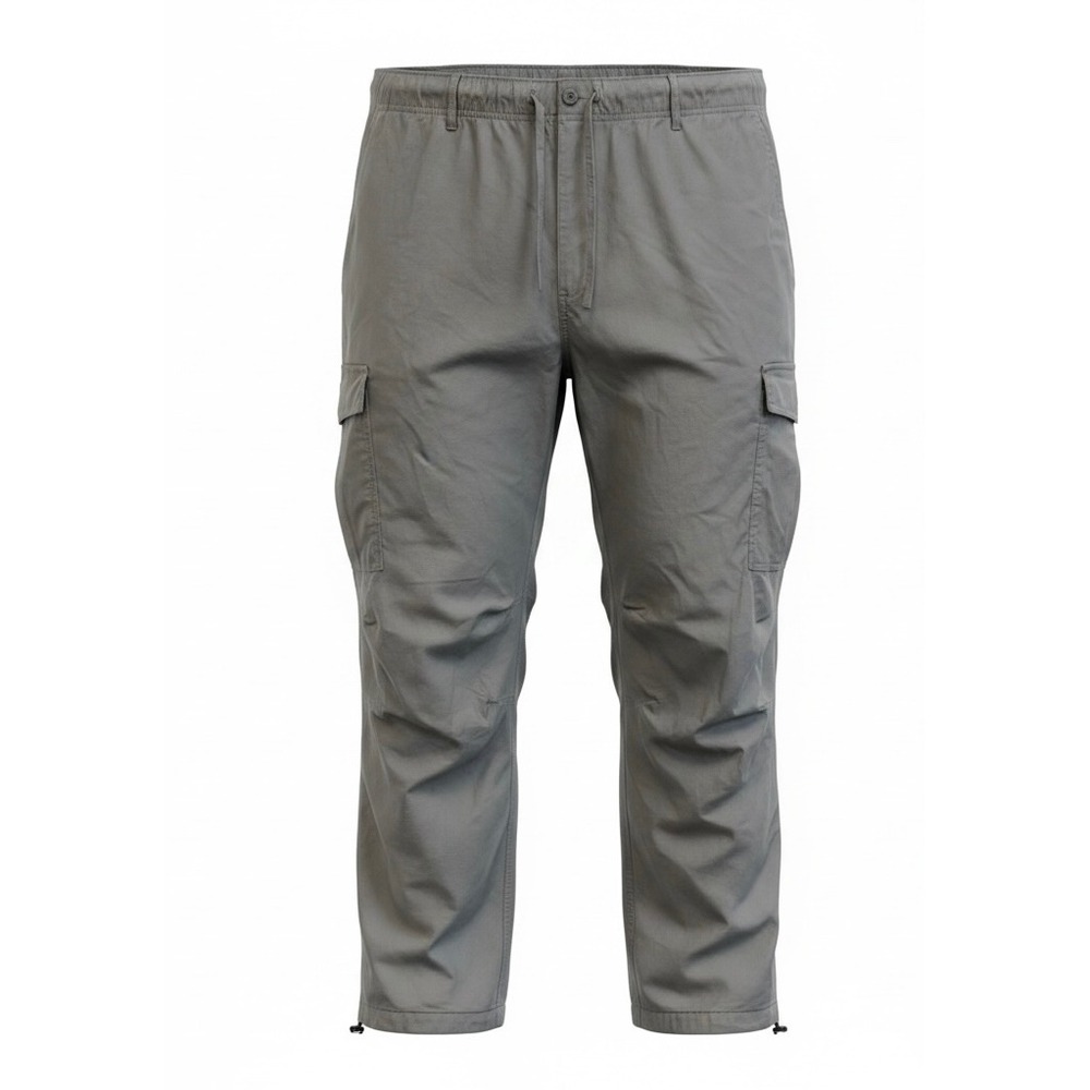 5XL Tall Gray Cargo Jogger Pants Cotton Blend Ripstop‎ NWT
